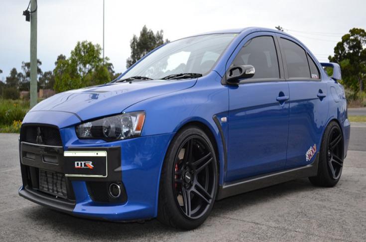 MITSUBISHI LANCER EVO X CC03R  MATTE BLACK